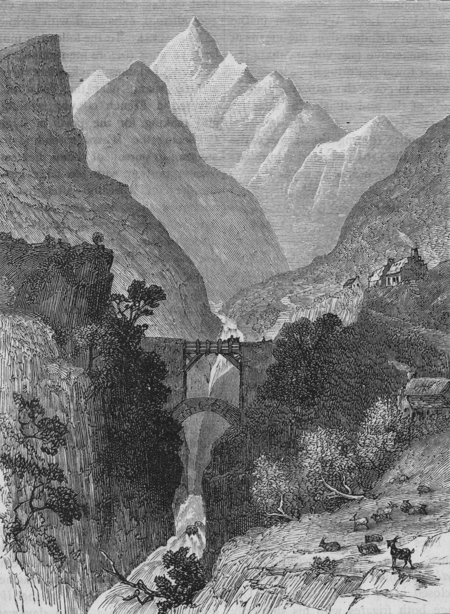 Kilátás a Pireneusokban, 1880 alkotó: Unbekannt