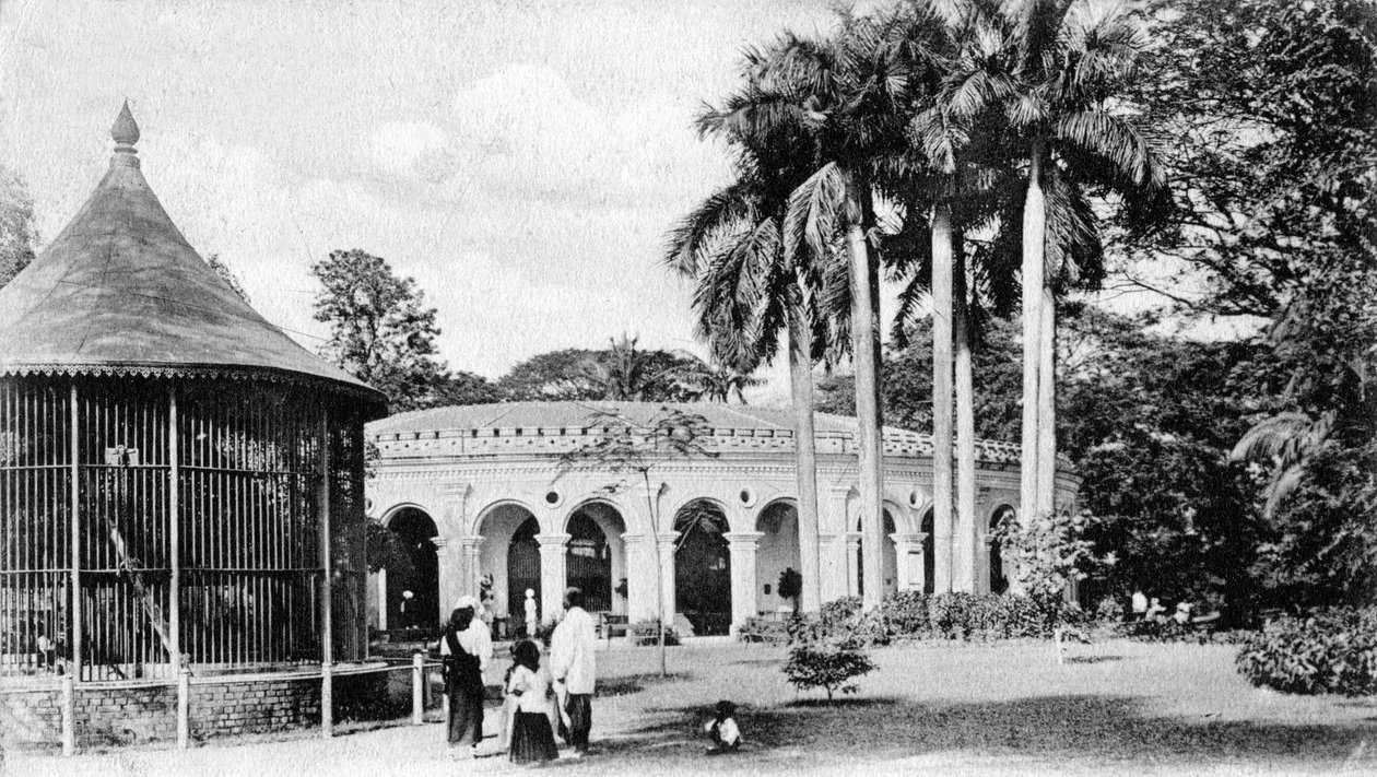 Nézd meg a Zoological Gardens-ben, Calcutta, India, 20. század elején alkotó: Unbekannt