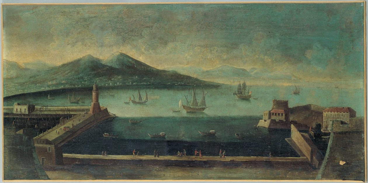 Kilátás Argostolira Cephalonia szigetén, kb. 1770-1790 alkotó: Unbekannt