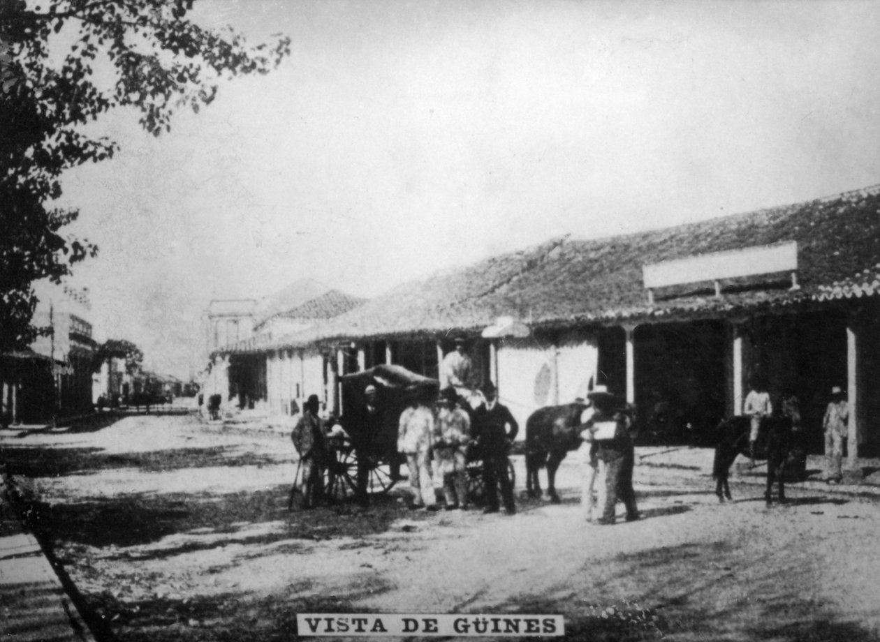 Guines látképe, 1897, 1920-as évek alkotó: Unbekannt