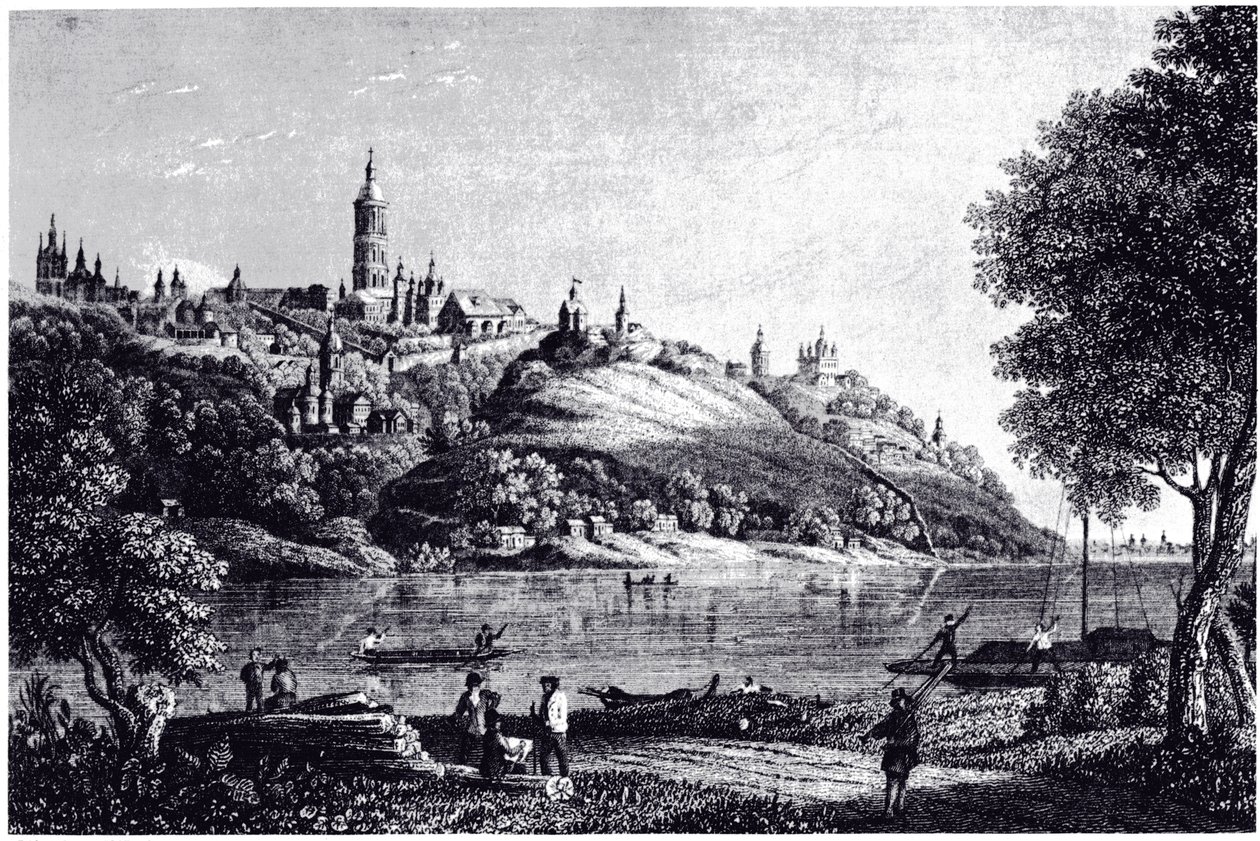 Kijev látképe, 1835 alkotó: Unbekannt