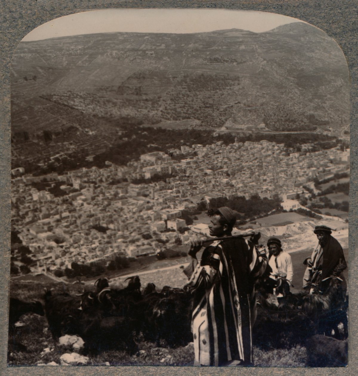 Kilátás a Nablusra, c1900 alkotó: Unbekannt