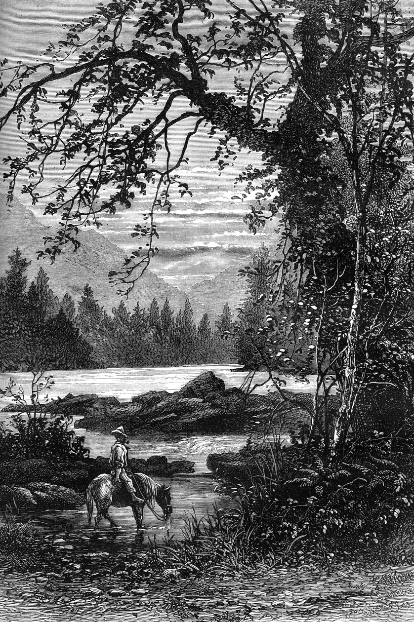 Észak-Karolina kilátása, 18. század vége, 1880 alkotó: Unbekannt