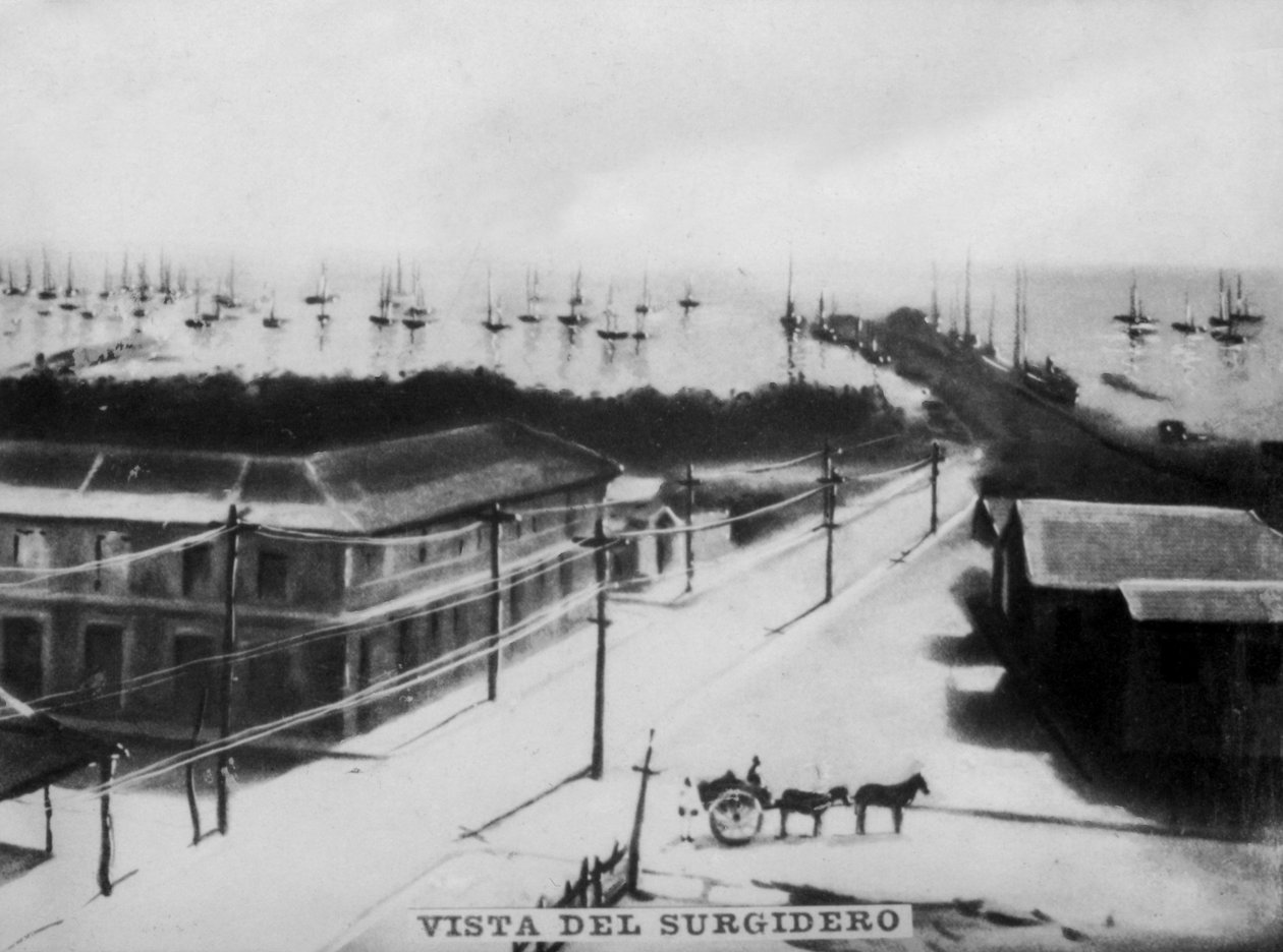 Surgidero látképe, 1896, 1920-as évek alkotó: Unbekannt