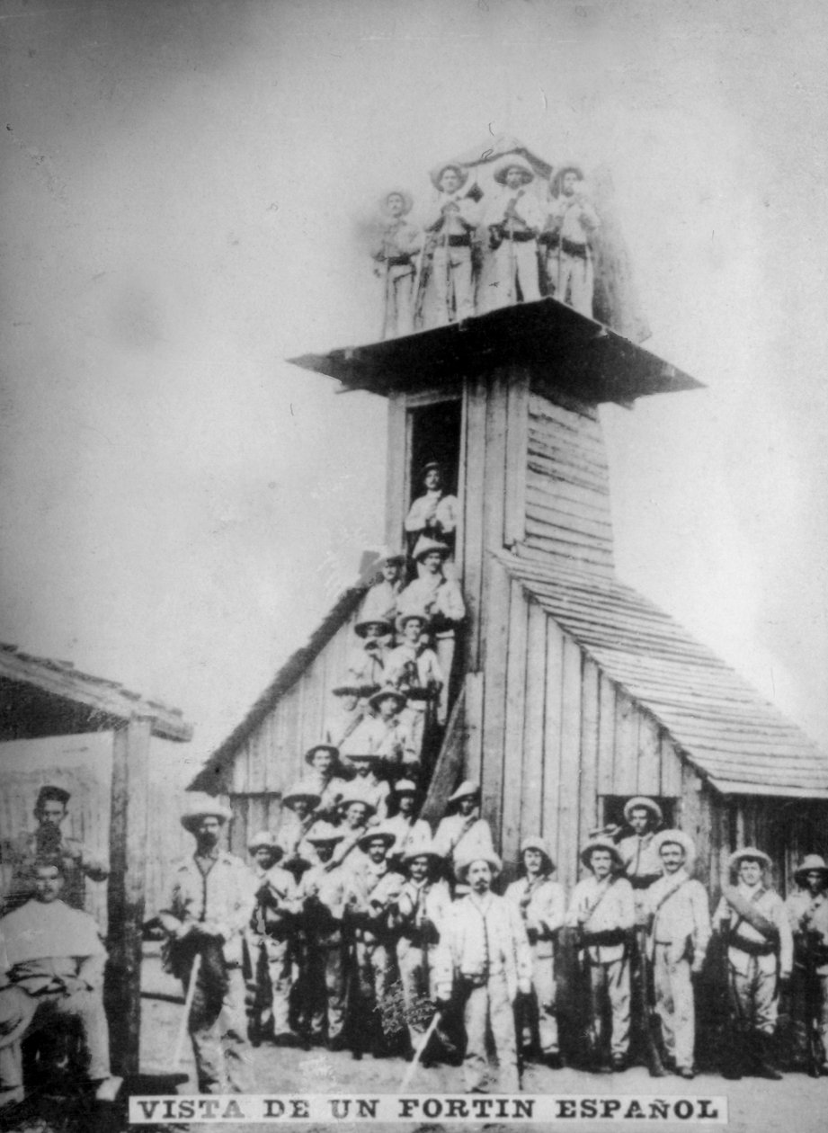 Egy spanyol erőd kilátása, 19. század, 1920-as évek alkotó: Unbekannt