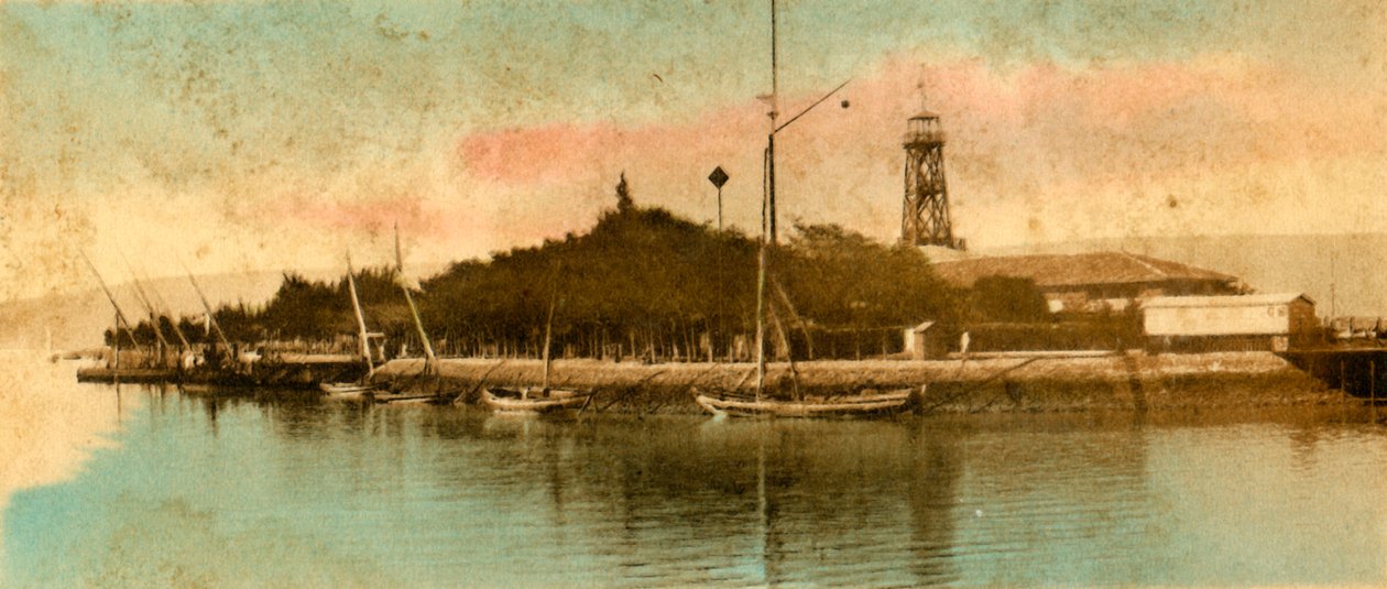 Kilátás a Tewfik kikötőre, c1918-c1939. alkotó: Unbekannt
