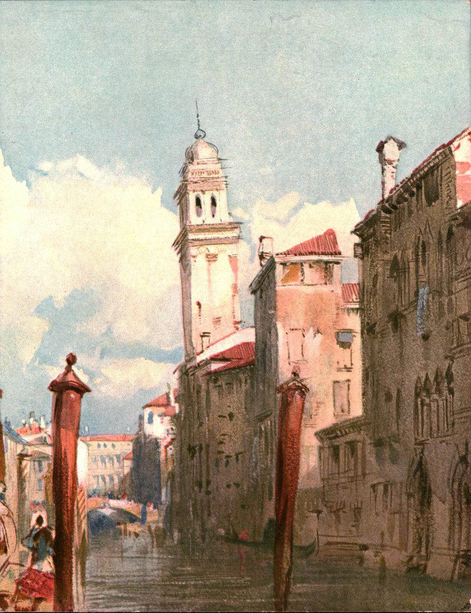 Kilátás egy csatornára, c1826, c1900. alkotó: Unbekannt