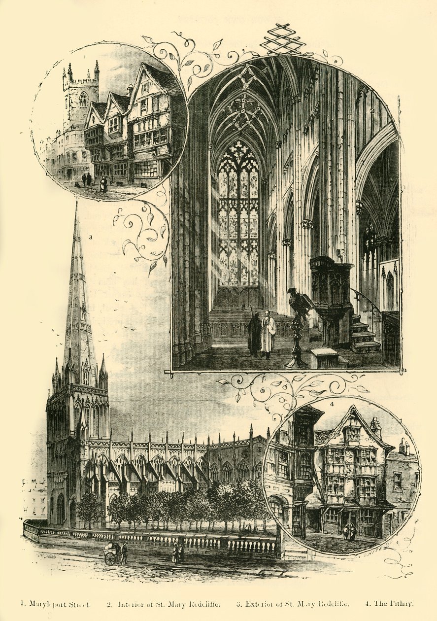 Látványok Bristolban, 1898. alkotó: Unbekannt