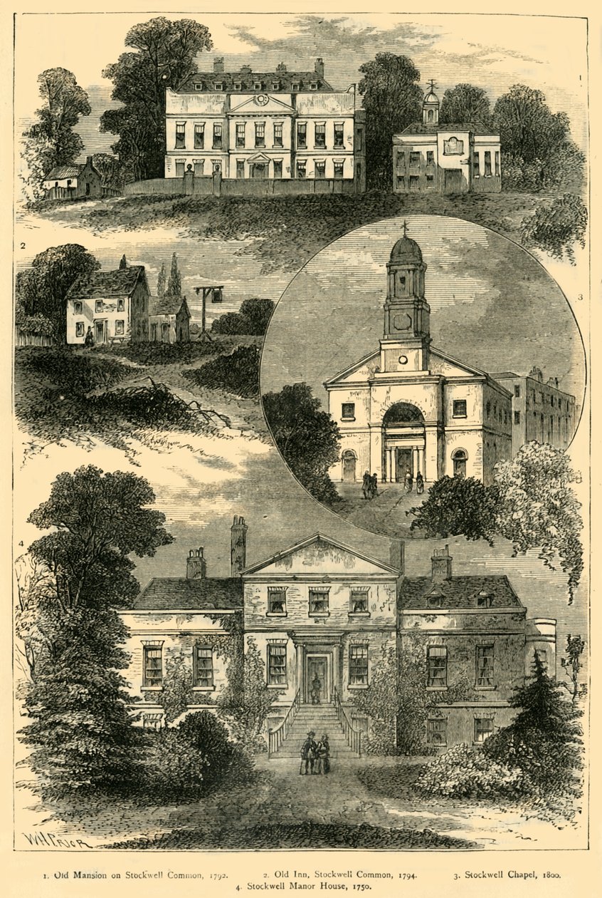 Nézetek az Old Stockwellben, c1878. alkotó: Unbekannt