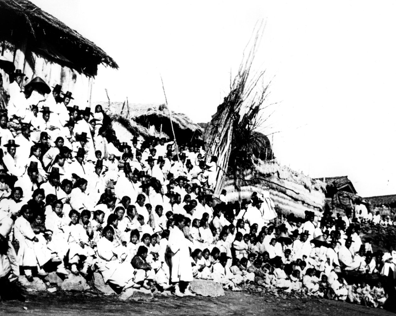 Falusiak, Korea, 1900 alkotó: Unbekannt