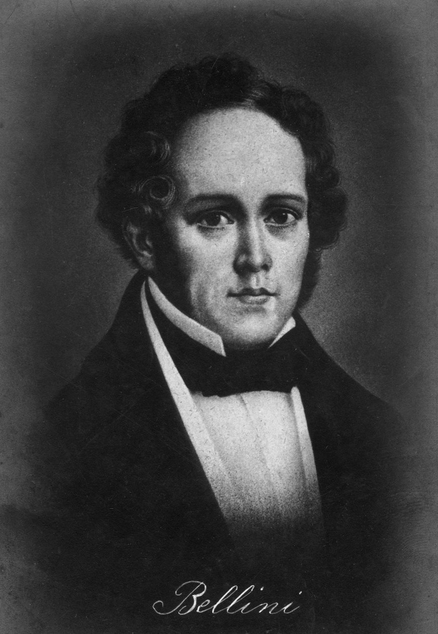 Vincenzo Bellini 1801-1835, olasz zeneszerző, XX alkotó: Unbekannt