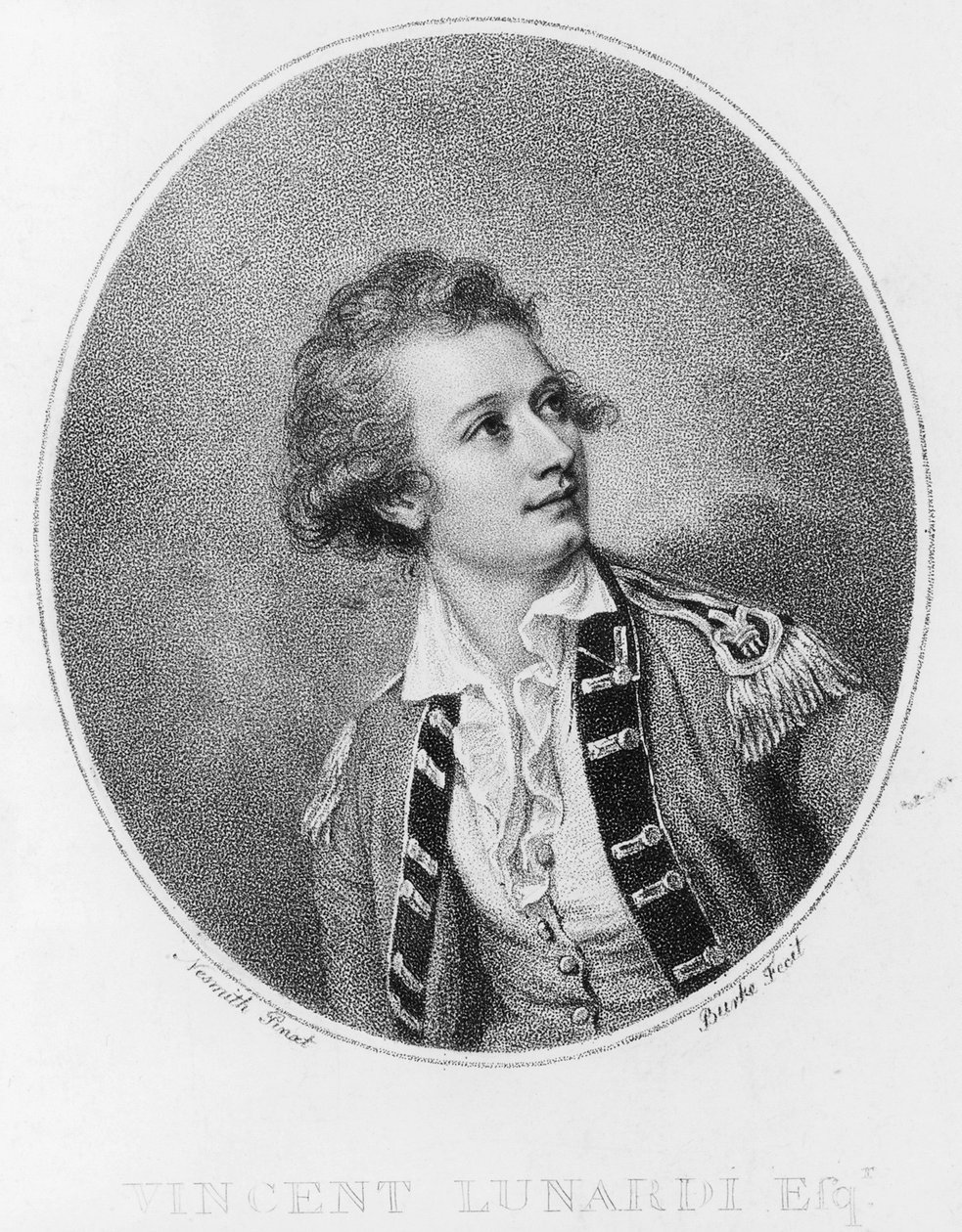 Vincenzo Lunardi, 1770 alkotó: Unbekannt