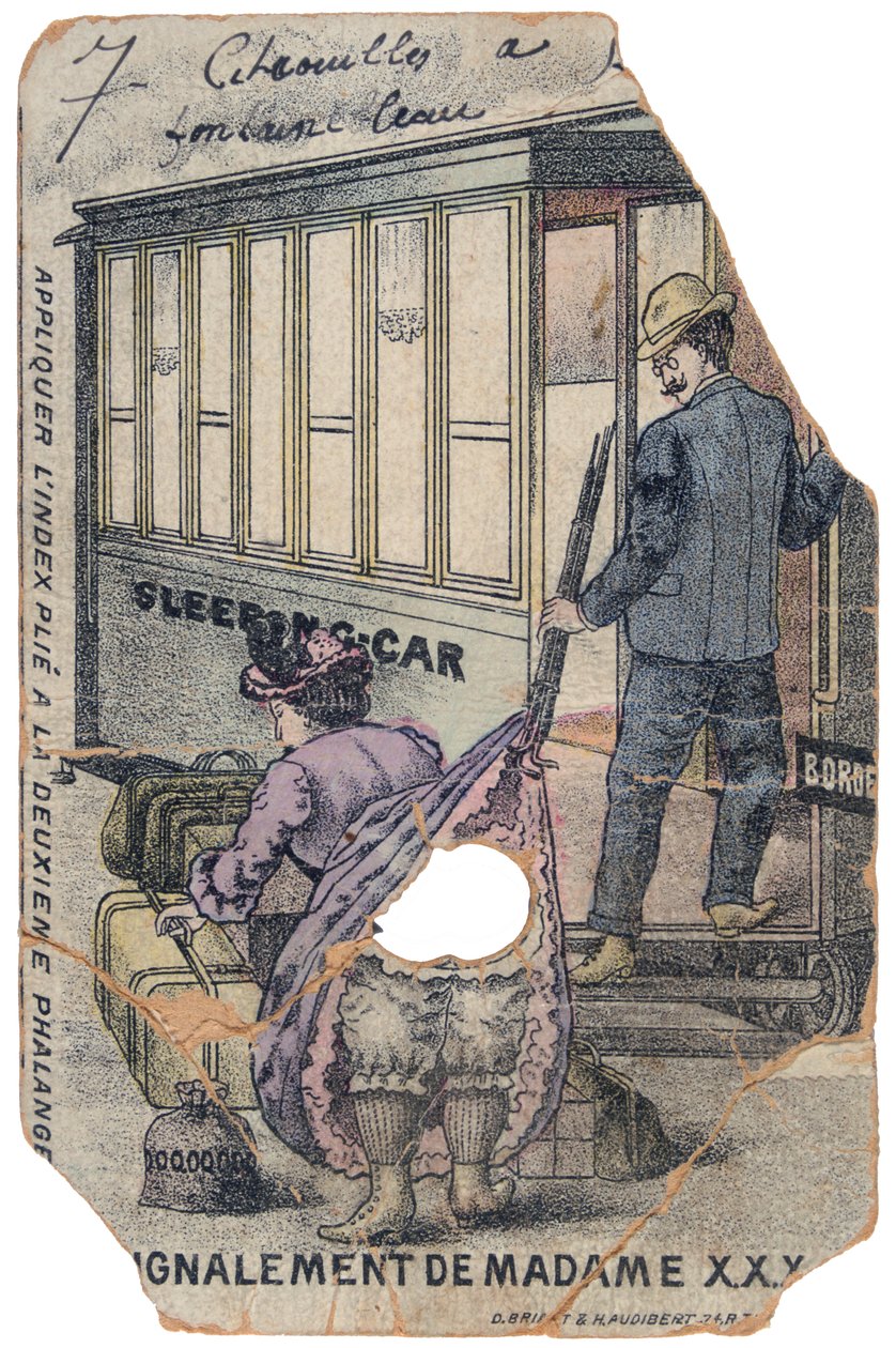 Vintage francia képeslap, c1900 alkotó: Unbekannt