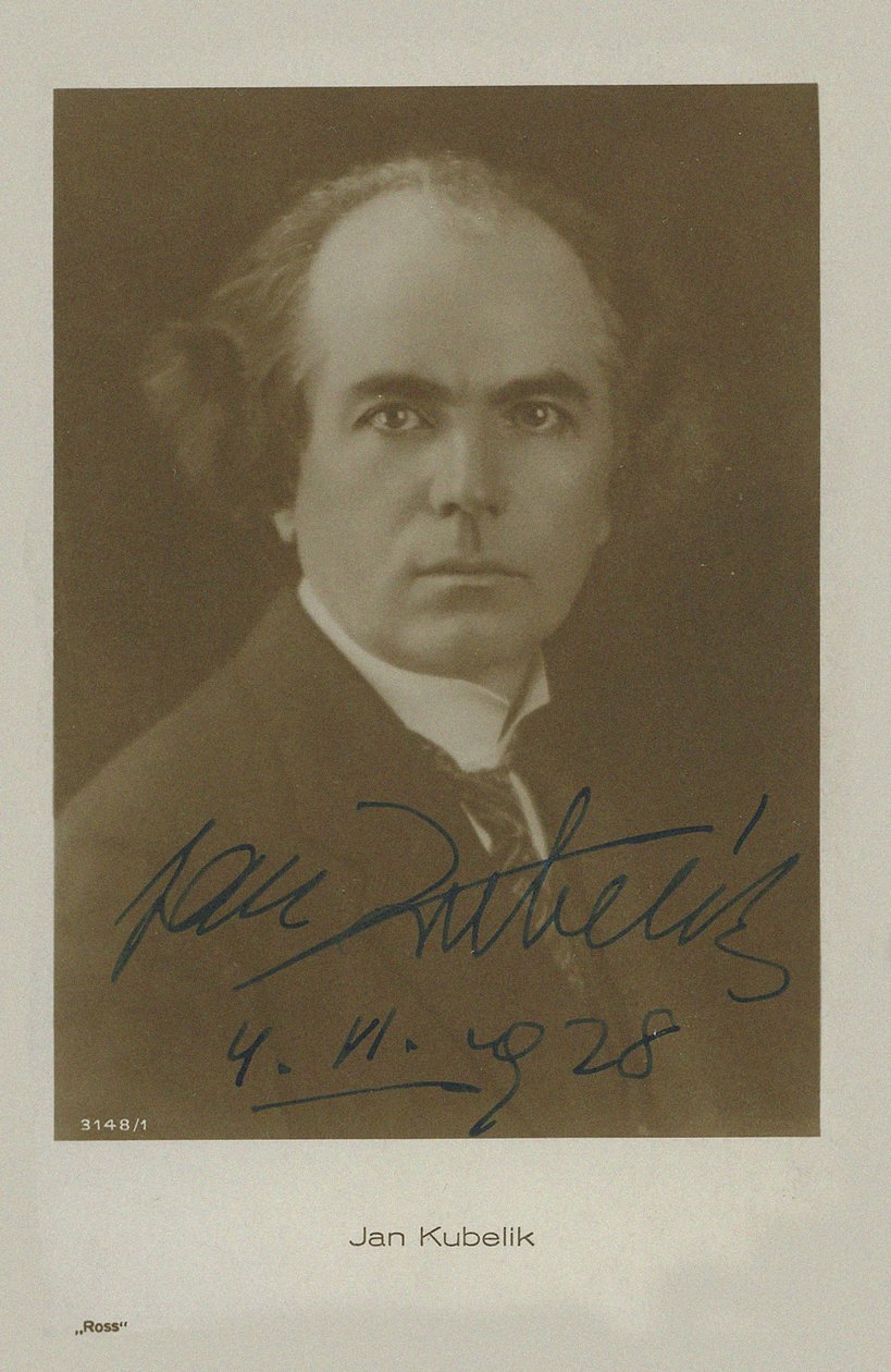 Jan Kubelik hegedűművész és zeneszerző 1880-1940, 1928. alkotó: Unbekannt