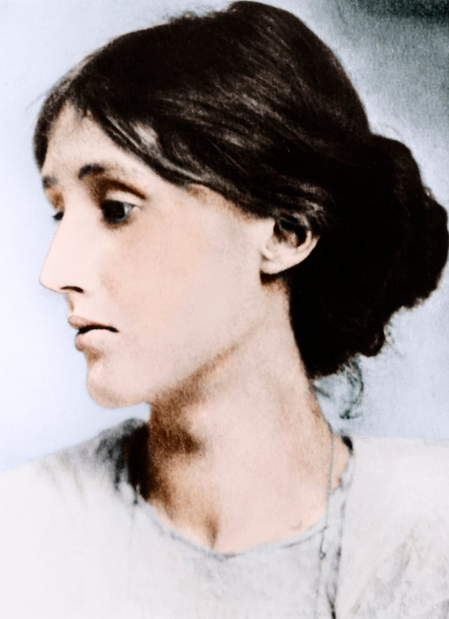 Virginia Woolf angol regényíró, esszéíró és kritikus, a XX. század eleje alkotó: Unbekannt