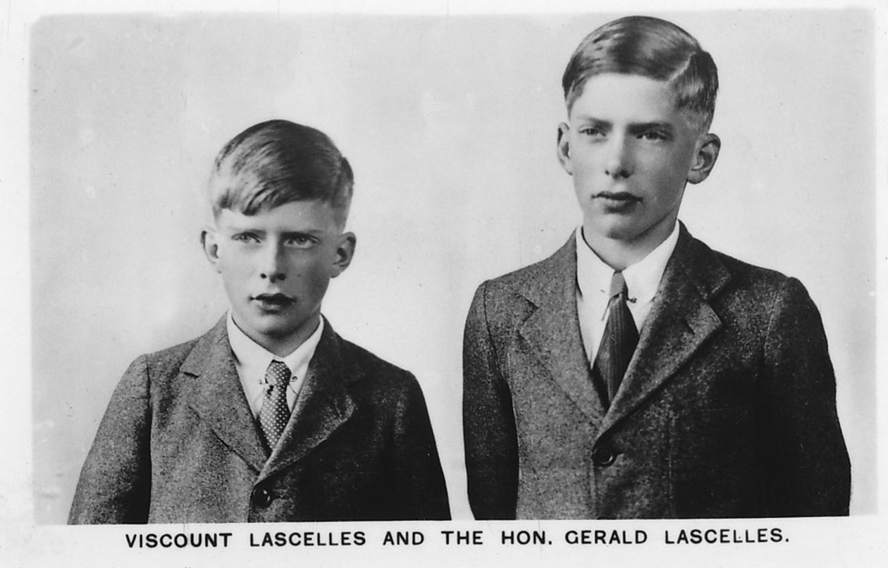 Lascelles vikomt és Hon Gerald Lascelles, 1937 alkotó: Unbekannt