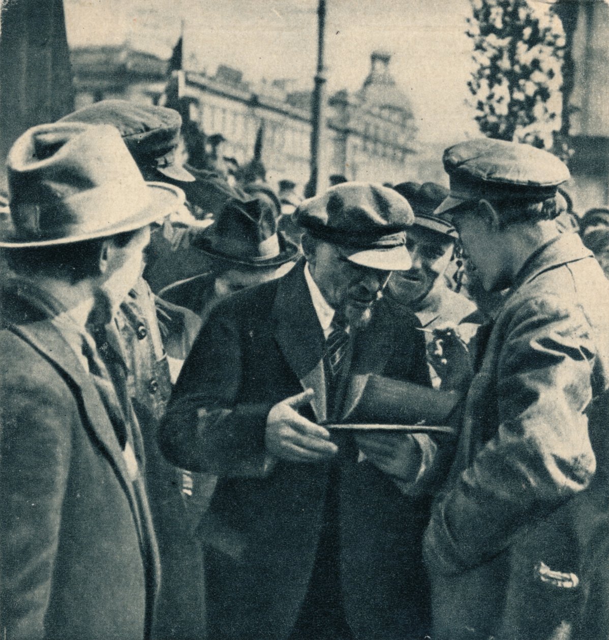 Vlagyimir Ilics Lenin, orosz bolsevik vezető, 1920. március 1 alkotó: Unbekannt