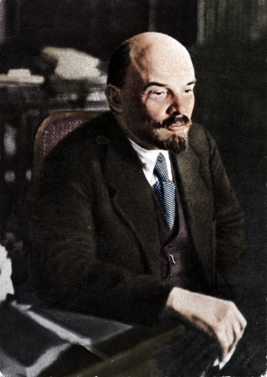 Vlagyimir Ilics Lenin, orosz bolsevik vezető, 1921. november 28 alkotó: Unbekannt