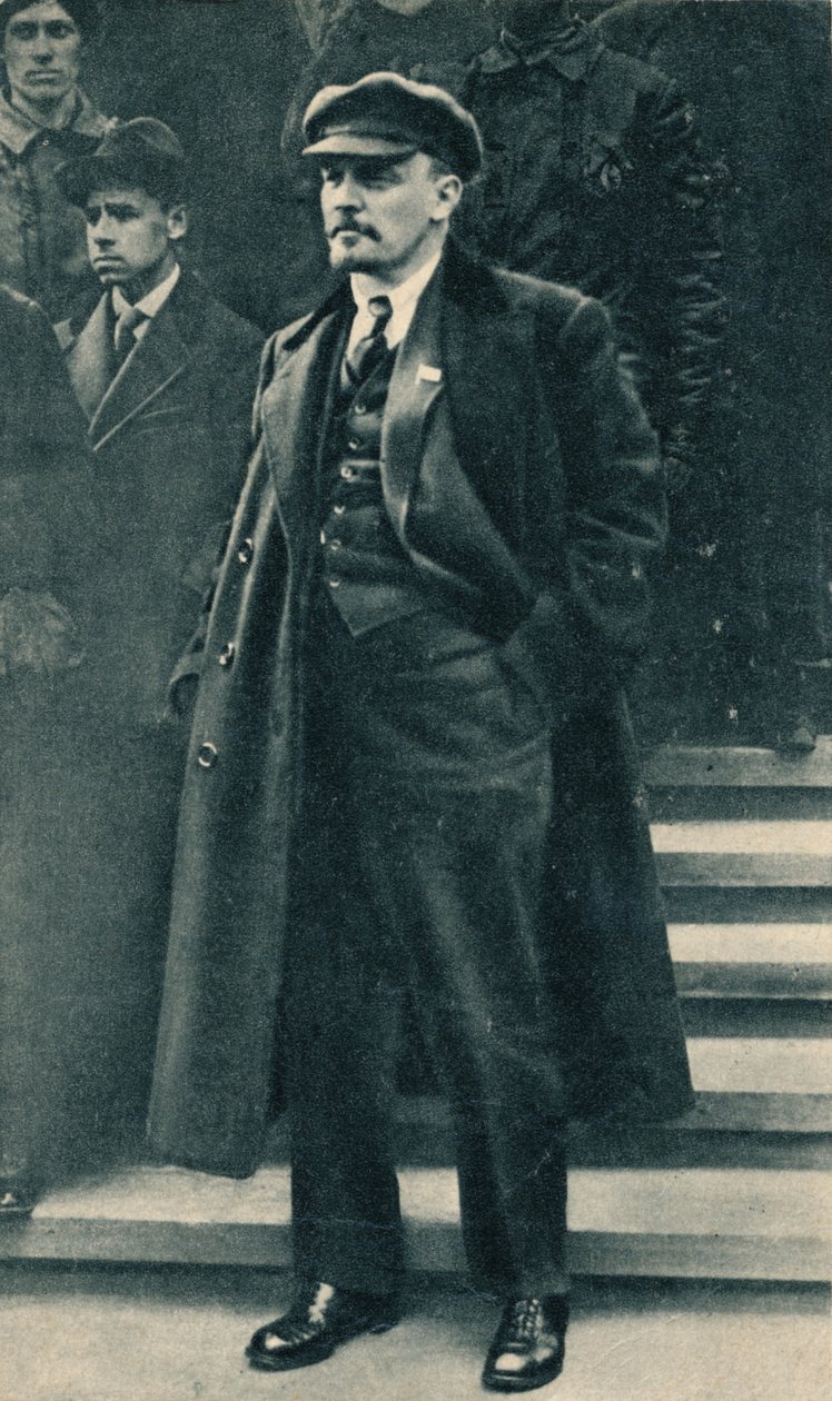Vlagyimir Ilics Lenin, orosz bolsevik vezető, Moszkva, Oroszország, 1919. május 1 alkotó: Unbekannt