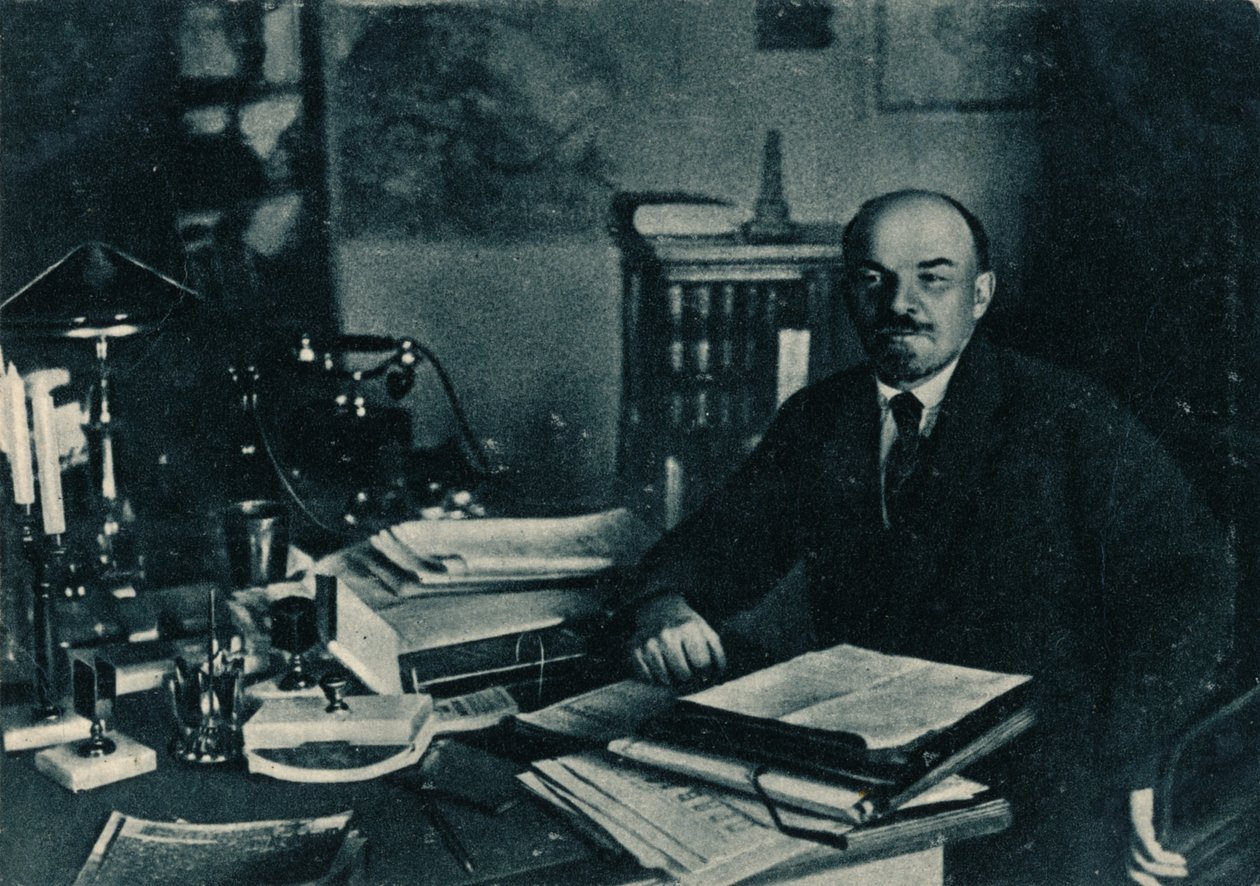 Vlagyimir Ilics Lenin, orosz bolsevik vezető, Moszkva, Oroszország, 1922. október 7. alkotó: Unbekannt