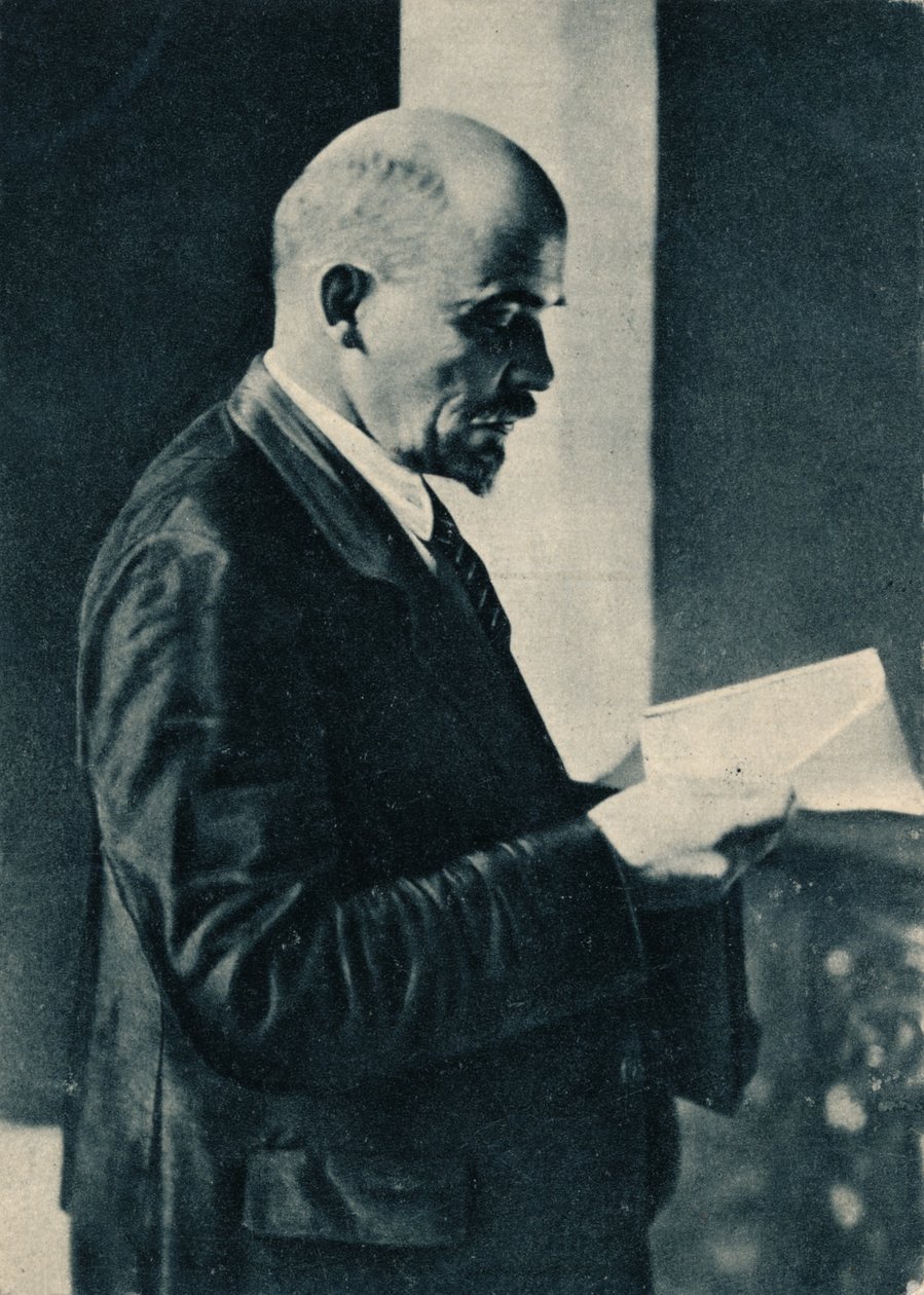 Vlagyimir Ilics Lenin, orosz bolsevik vezető, Moszkva, Oroszország, 1904. július alkotó: Unbekannt