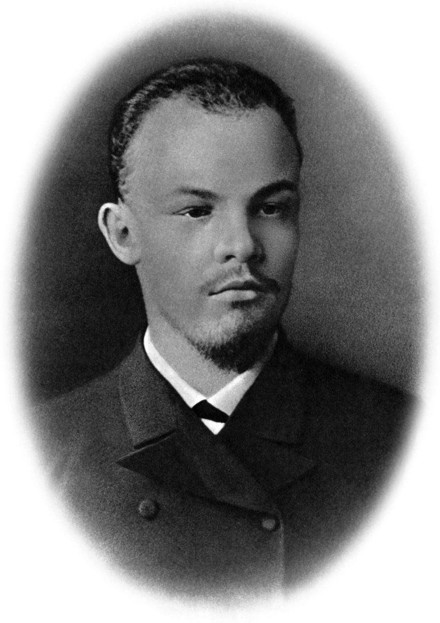Vlagyimir Uljanov Lenin diákként, Szamara, Oroszország, 1890 alkotó: Unbekannt
