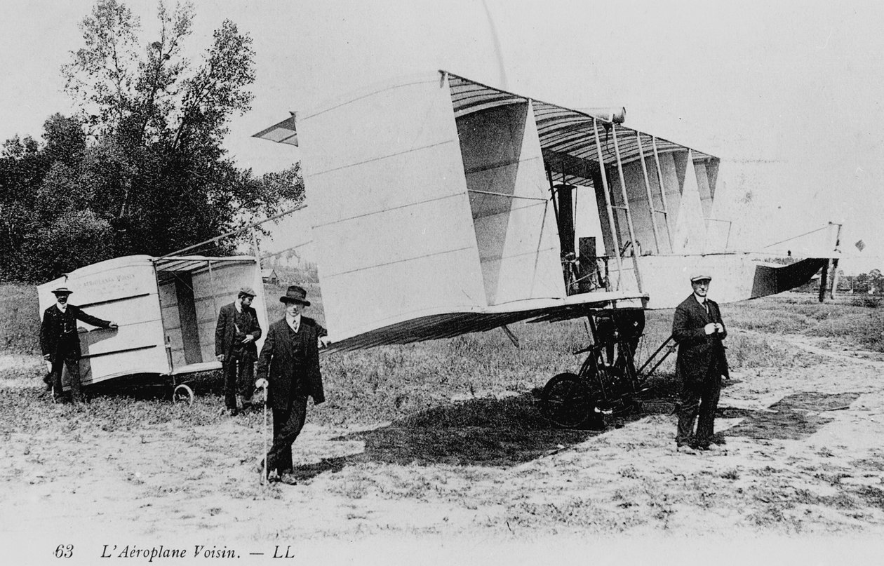 Voisin kétfedelű repülőgép, 1910 alkotó: Unbekannt