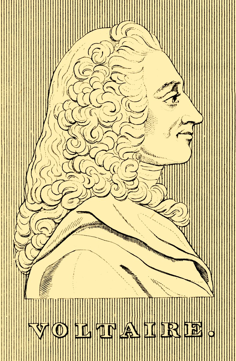 Voltaire, 1694-1778, 1830. alkotó: Unbekannt