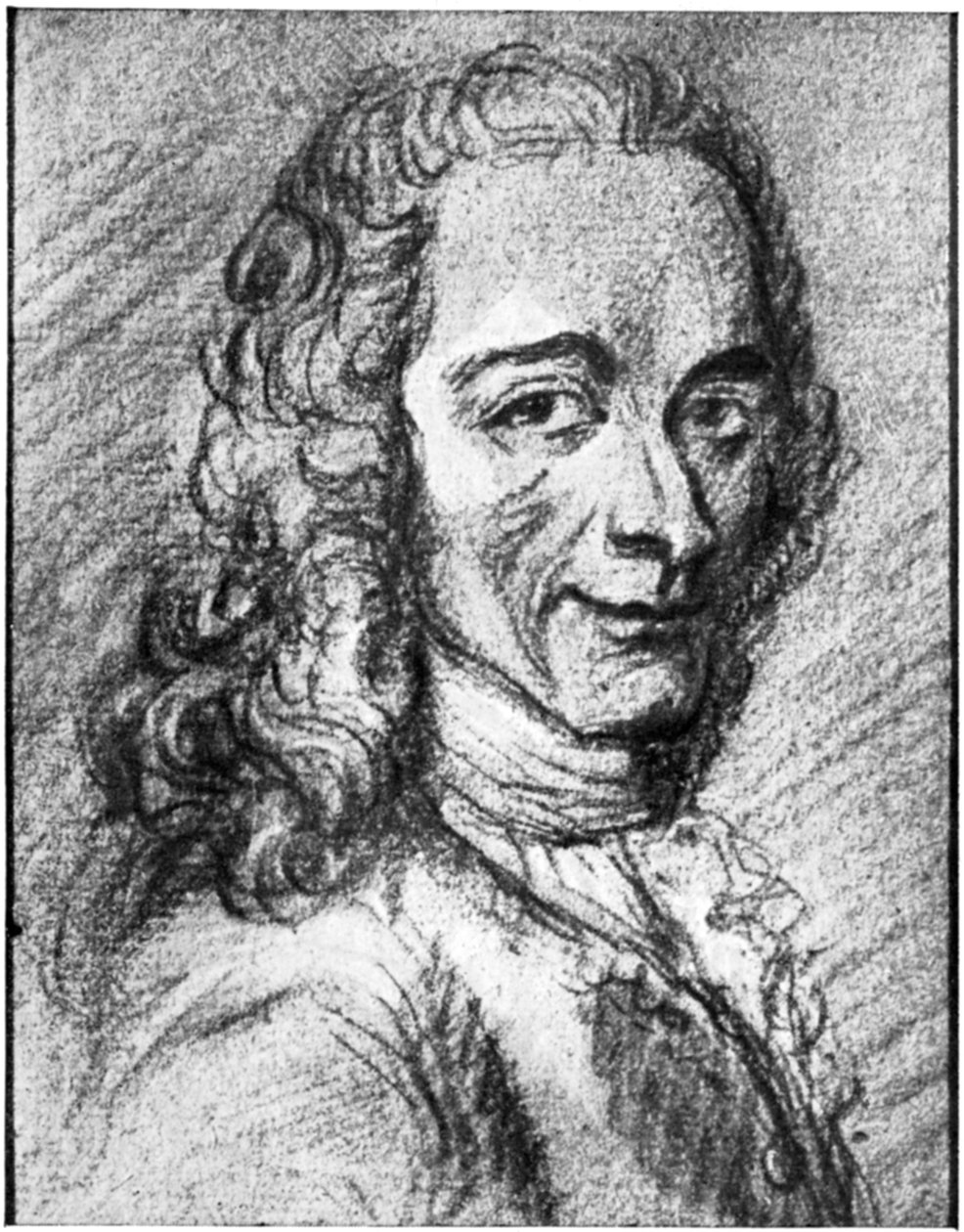 Voltaire francia felvilágosodás író, esszéista, deista és filozófus, XVIII. alkotó: Unbekannt