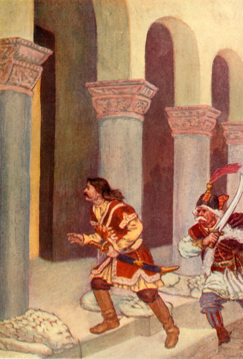 „Voukashin azon volt, hogy elérhesse a fiát”, 1917. alkotó: Unbekannt