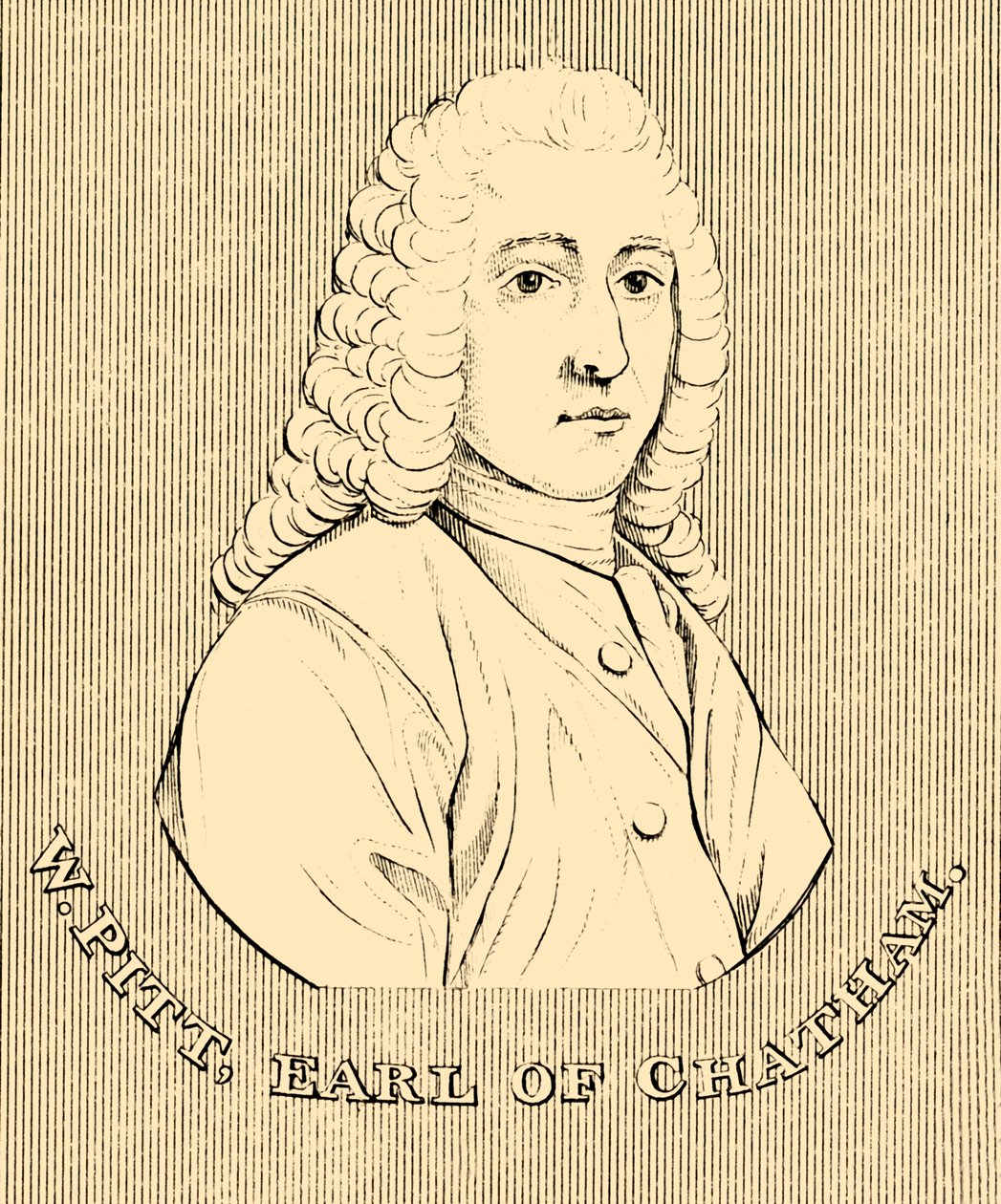 W. Pitt, Chatham grófja, 1708-1778, 1830. alkotó: Unbekannt