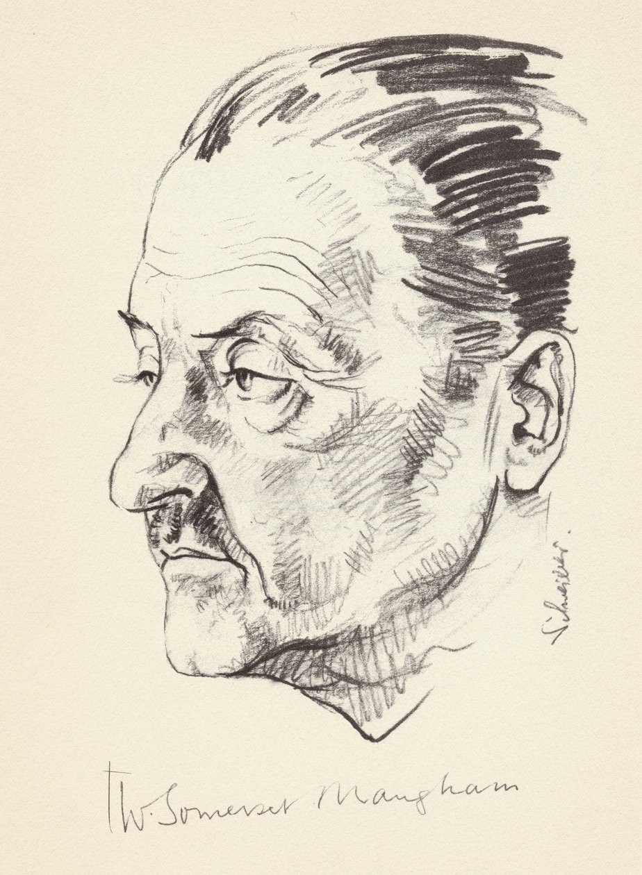 W Somerset Maugham, brit író, 1930-as évek alkotó: Unbekannt