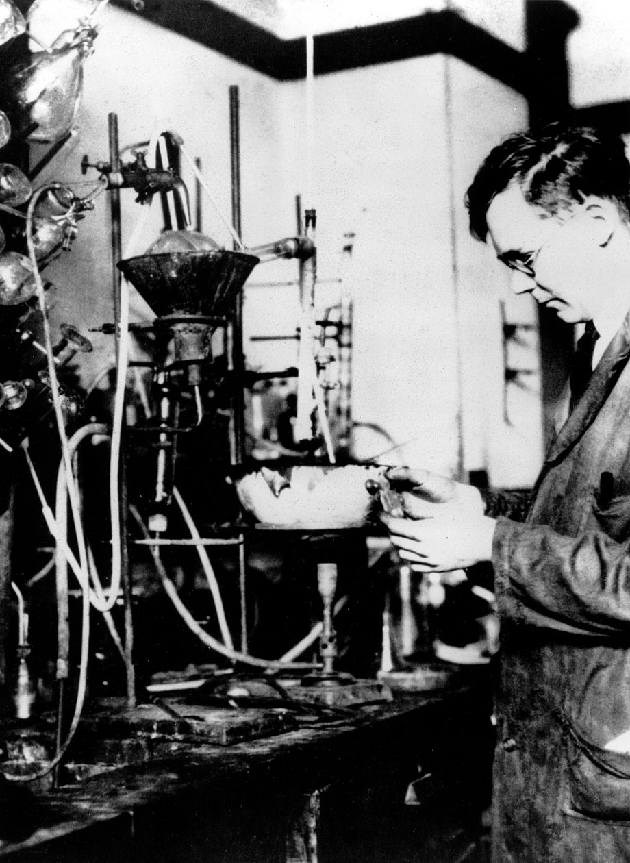 Wallace Hume Carothers, amerikai ipari vegyész, 1927-1937 alkotó: Unbekannt