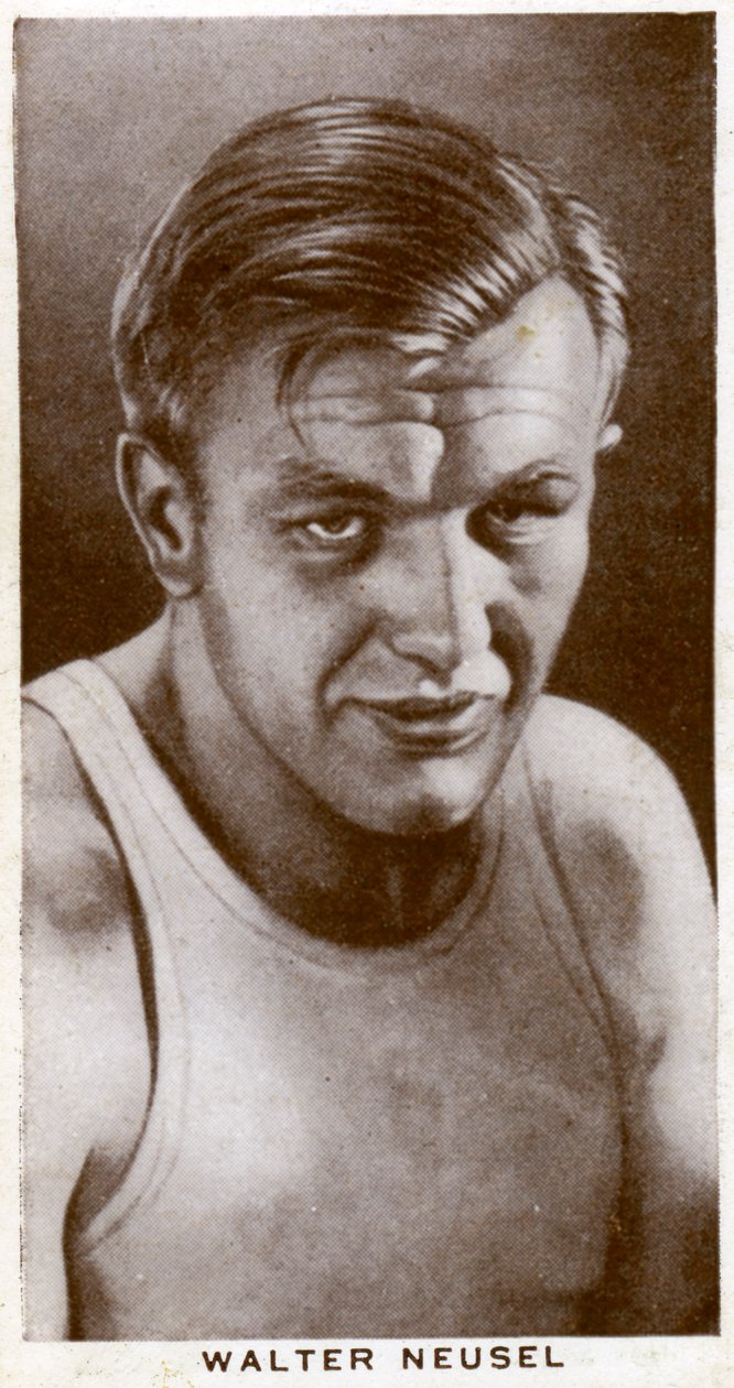Walter Neusel német ökölvívó, 1938 alkotó: Unbekannt