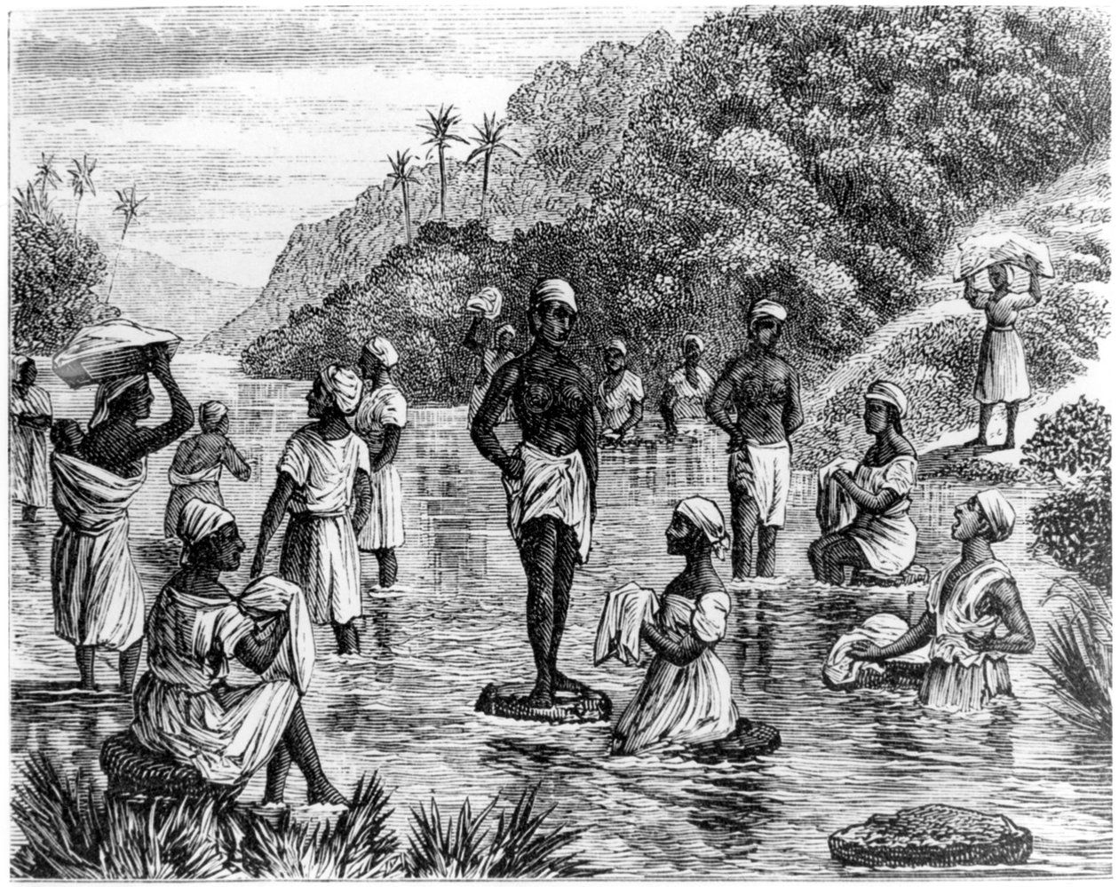Ruhamosás, Santo Domingo, 1873 alkotó: Unbekannt