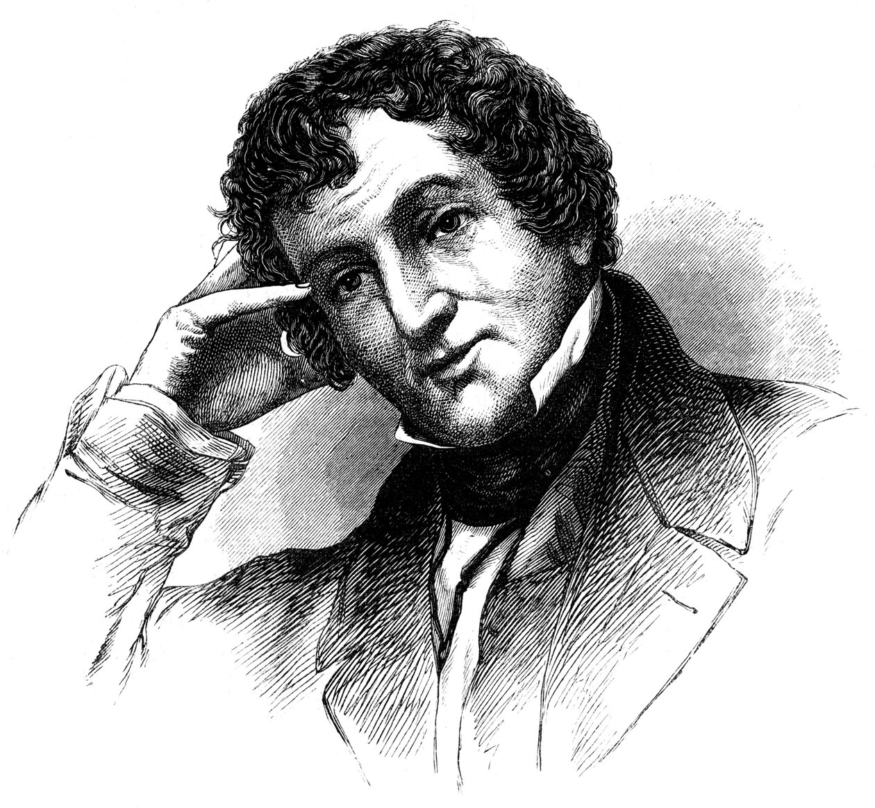 Washington Irving amerikai író, 1880 alkotó: Unbekannt