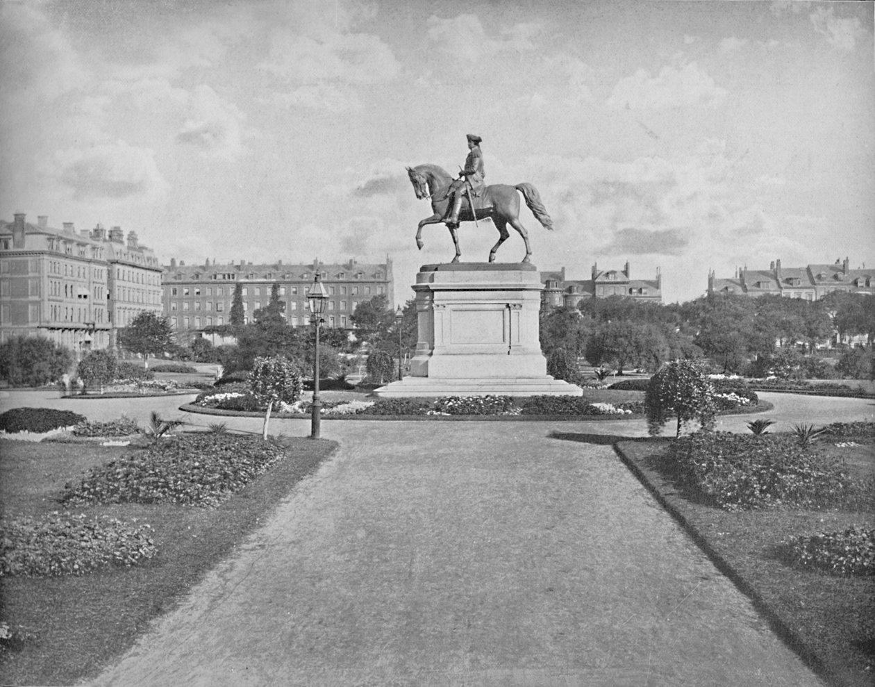 Washington-szobor, Public Garden, Boston, 1897. alkotó: Unbekannt