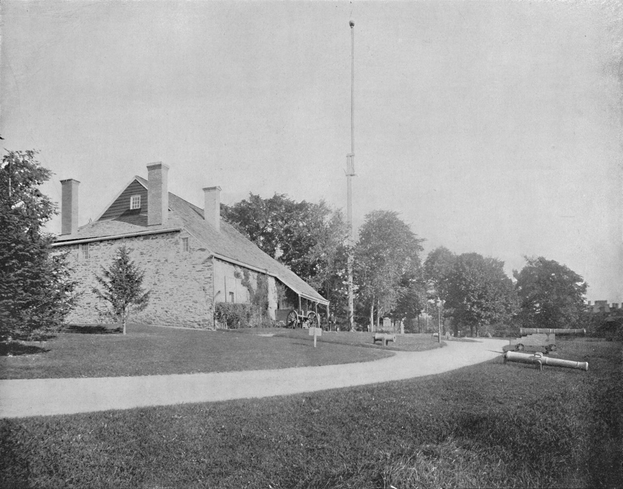 Washington főhadiszállása, Newburgh, New York, 1897. alkotó: Unbekannt