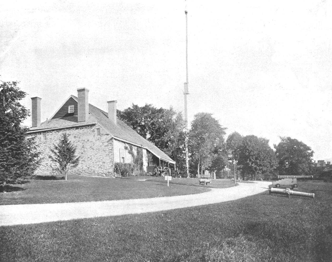 Washington főhadiszállása, Newburgh, New York állam, USA, 1900. alkotó: Unbekannt