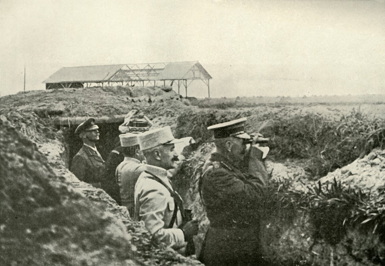 A franciaországi csata megtekintése, c1915, 1919. alkotó: Unbekannt