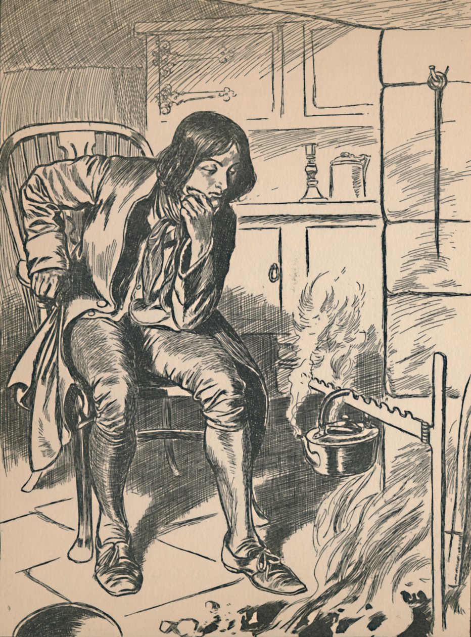 A forrásban lévő vízforraló nézése, c1907 alkotó: Unbekannt