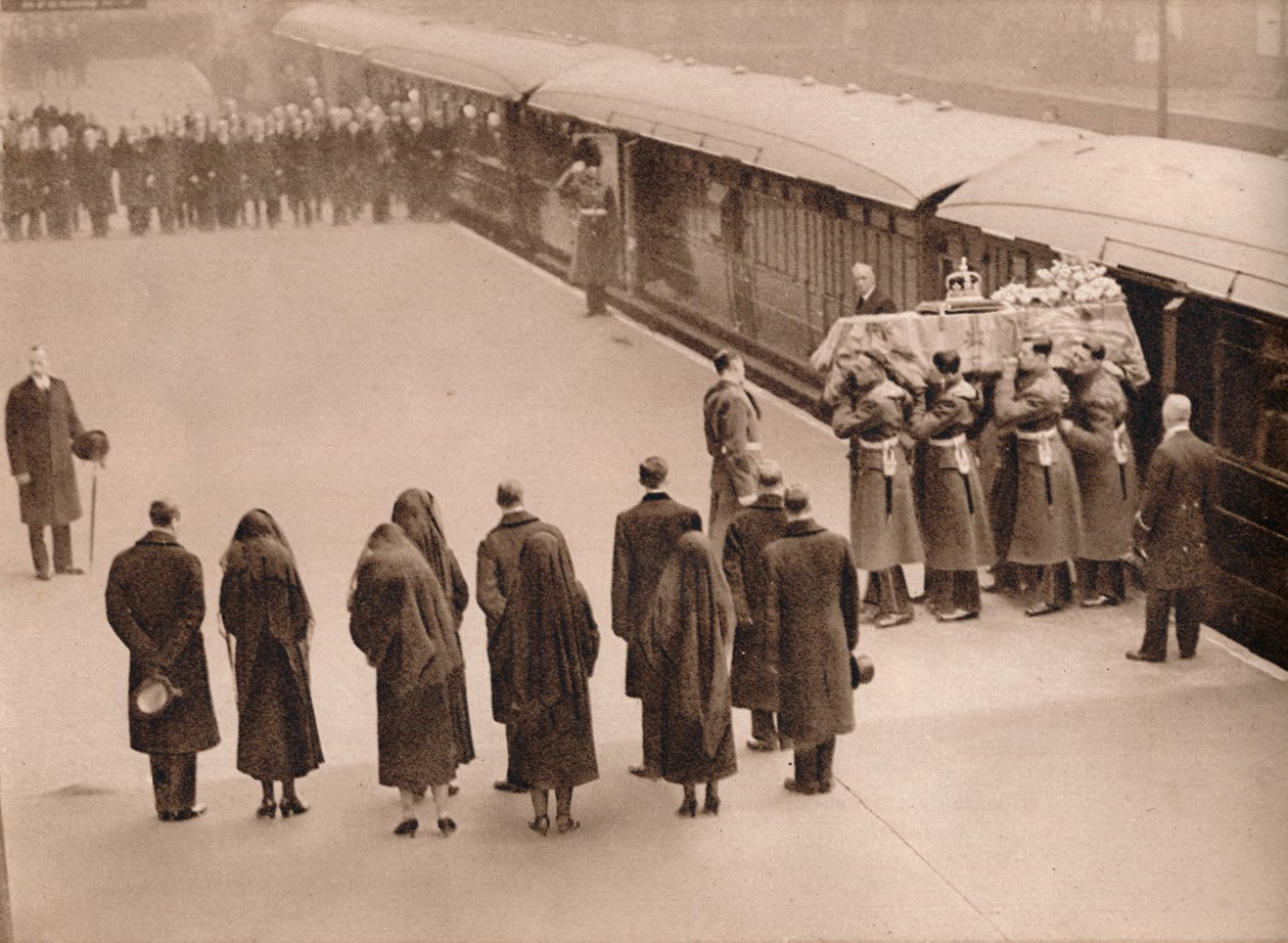 A koporsót nézi, a Royal Standard hatálya alá tartozik, 1936 alkotó: Unbekannt