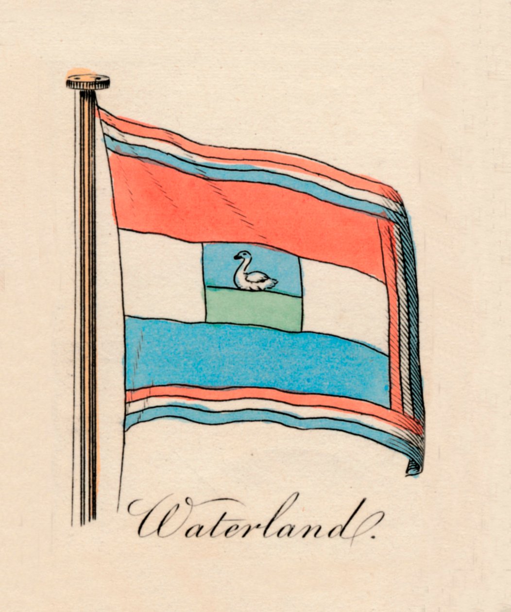 Waterland, 1838 alkotó: Unbekannt