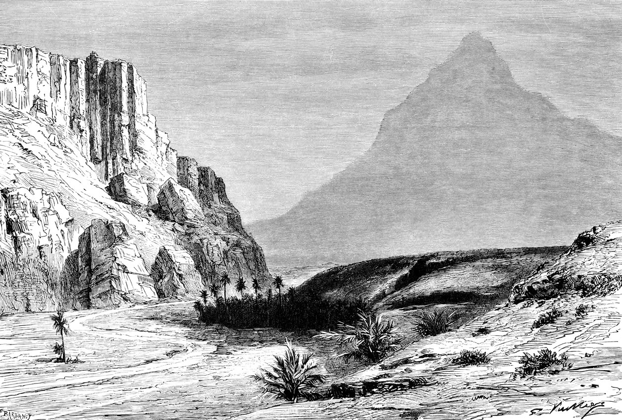 Web El-Halluf, Figuig közelében, Marokkó, 1895 alkotó: Unbekannt