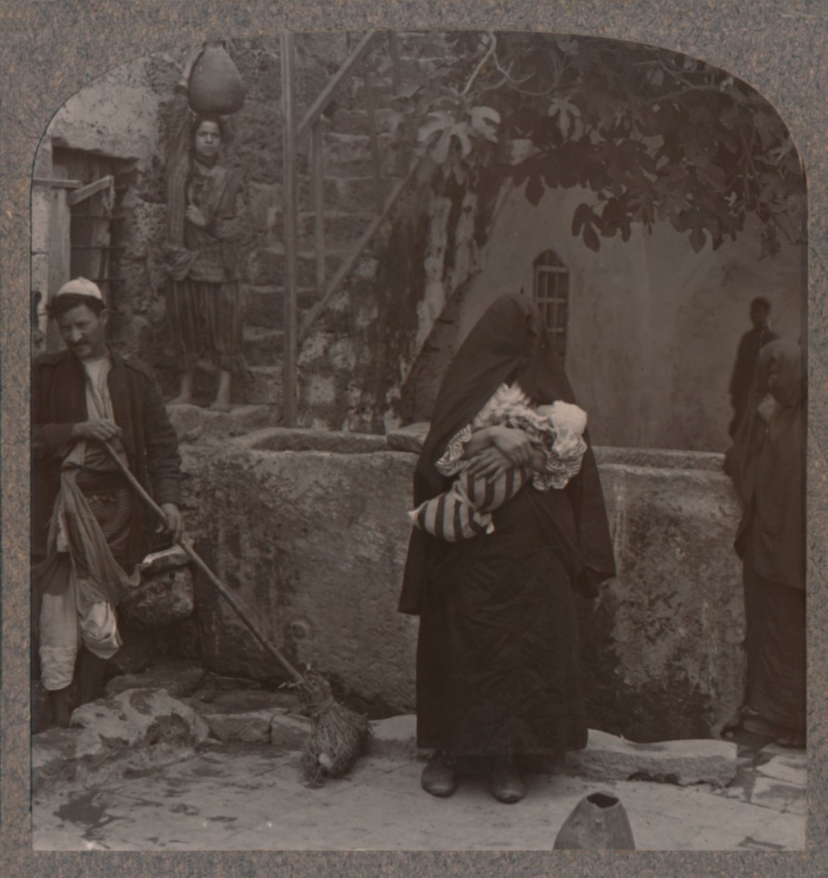 Peters huse kútja, Jaffa, c1900 alkotó: Unbekannt