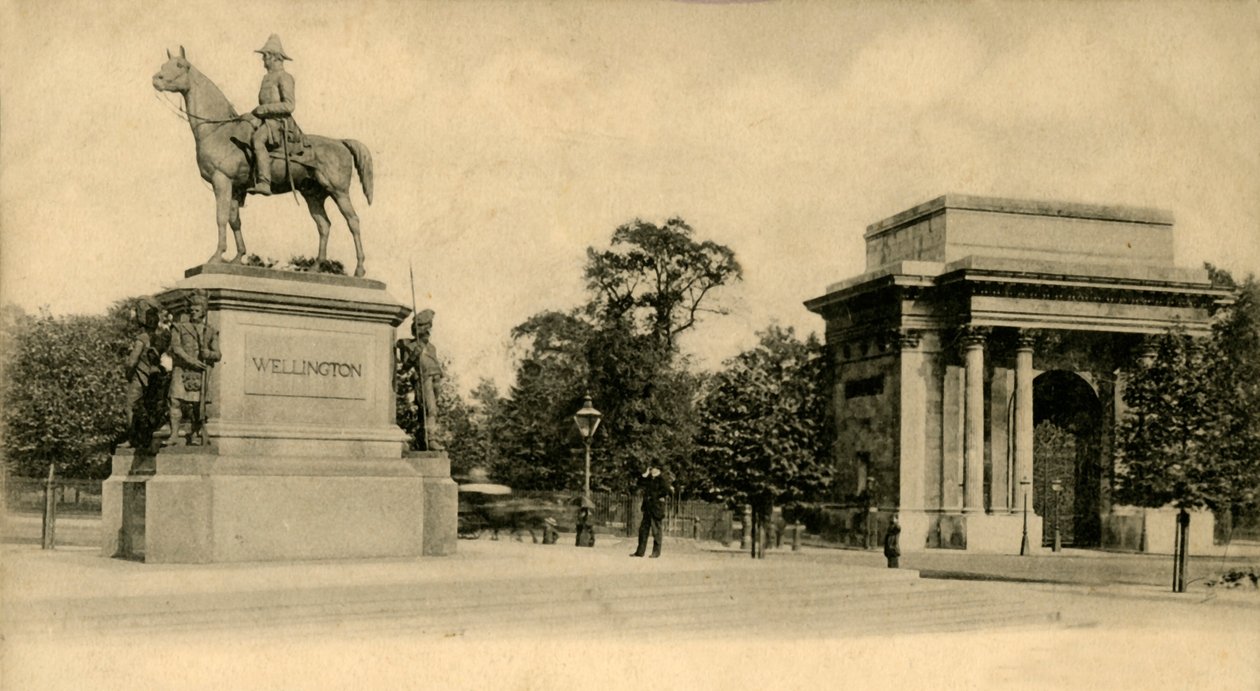 Wellington Monument, London, 1910. alkotó: Unbekannt
