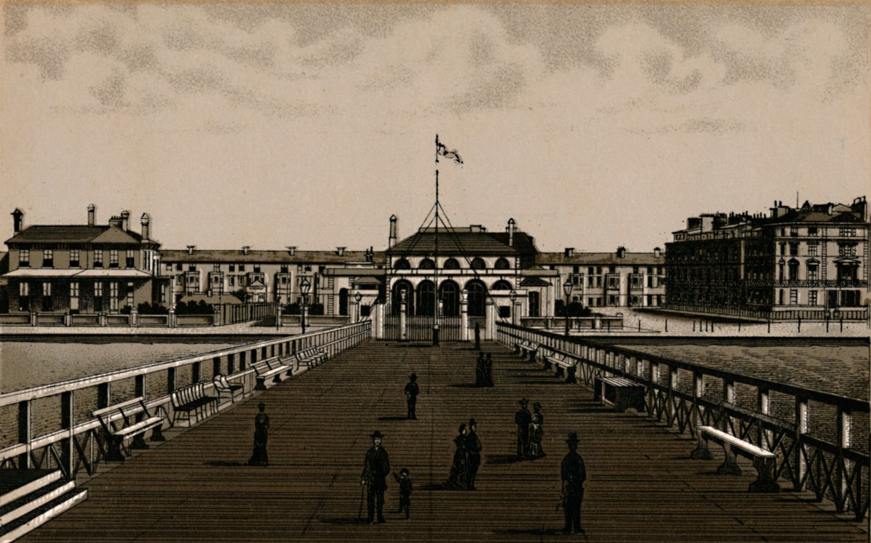 Wellington móló, 1880. alkotó: Unbekannt