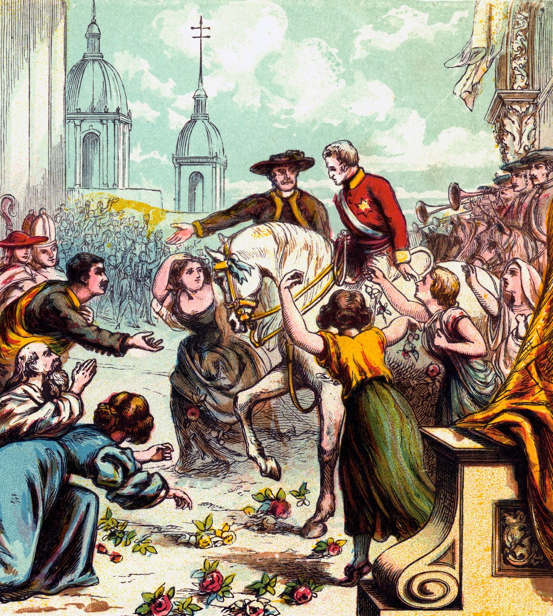 Wellington Madridban, 1812-1850-es évek alkotó: Unbekannt