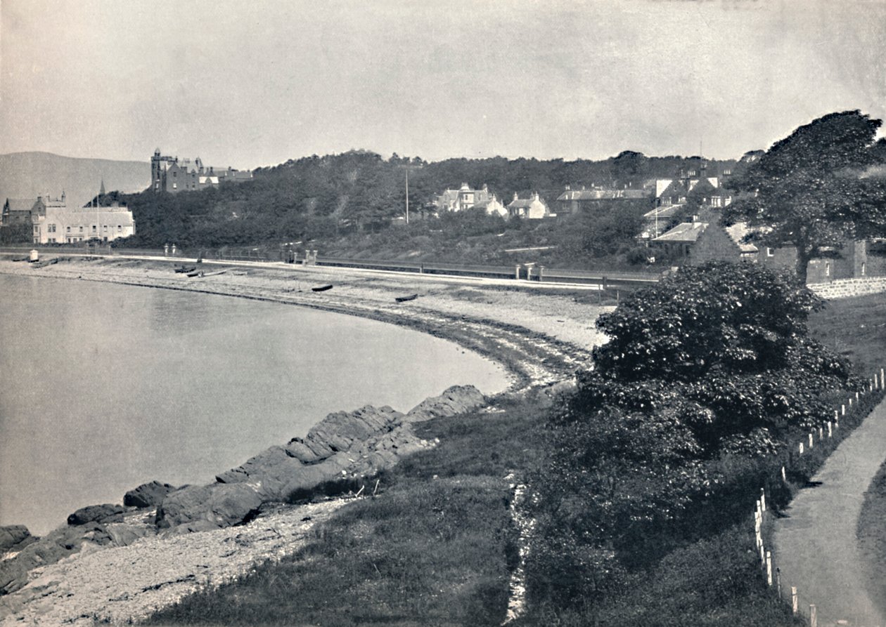 Wemyss-öböl – a vasúttól, 1895 alkotó: Unbekannt