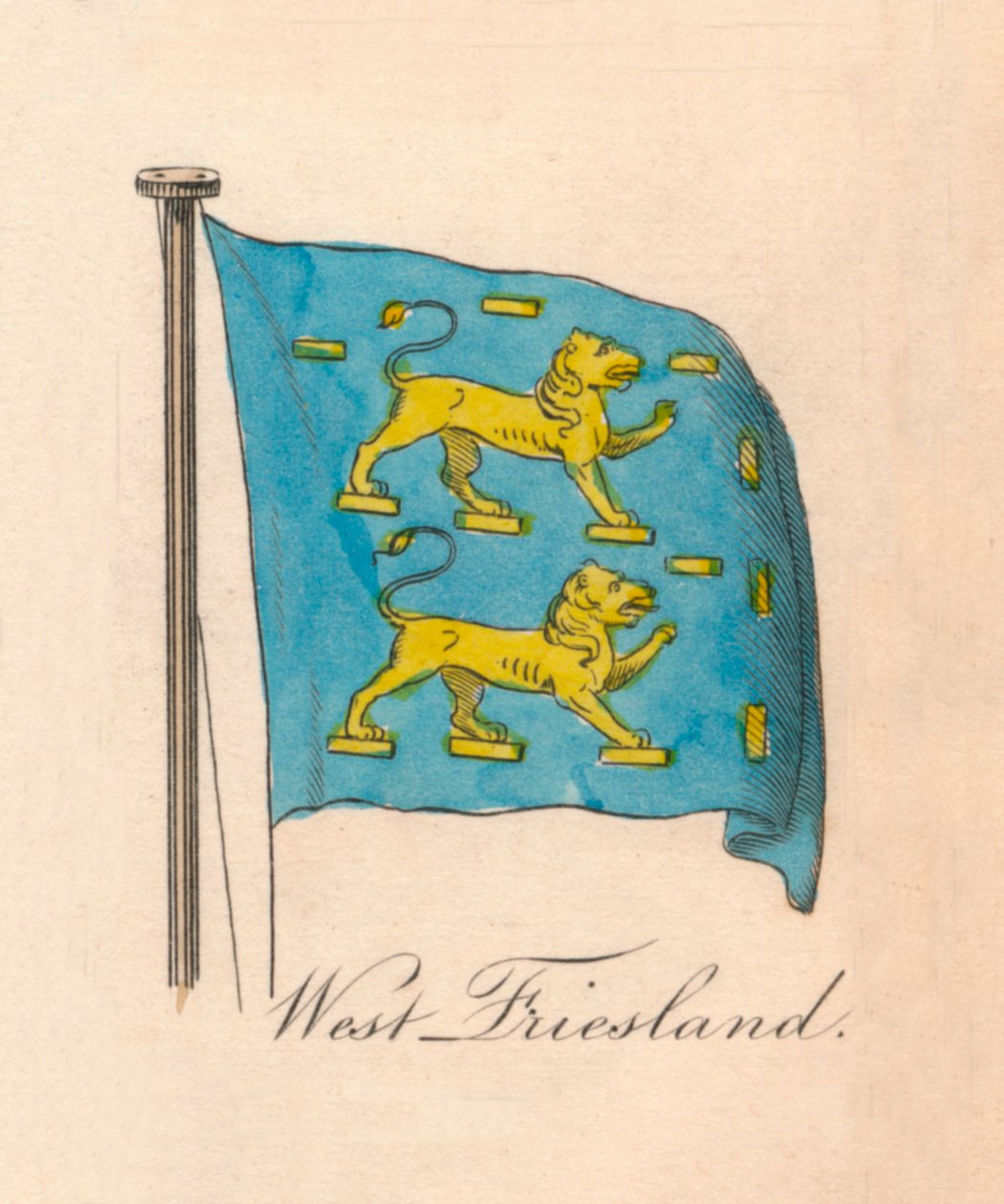 Nyugat-Frízföld, 1838 alkotó: Unbekannt